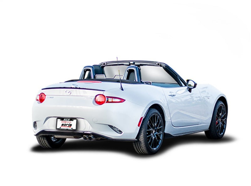Borla 11918 14-16 Mazda 3 2.0/2.5L AT/MT FWD S-Type Cat-Back Exhaust Single Split Rear Exit - #11918