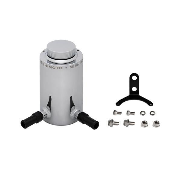 Mishimoto Aluminum Power Steering Reservoir Tank - Wrinkle Black - #MMRT-PSAWBK