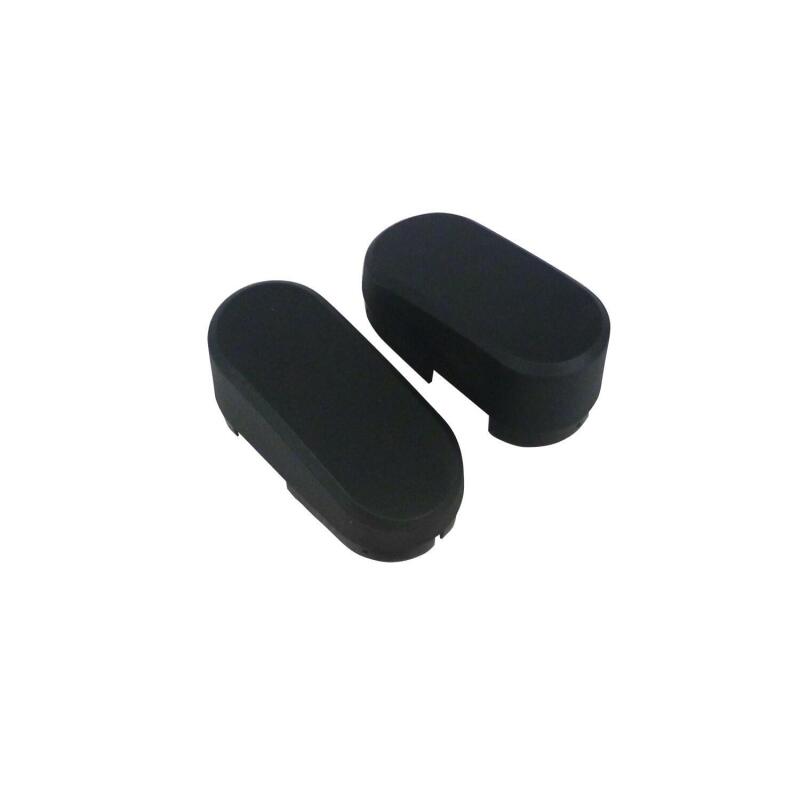 Westin 22-6004 Front & Rear End Cap Kit with screws and retainer sleeves Black