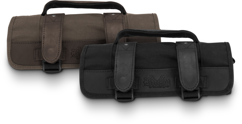 Burly Brand B15-1030D Voyager Tool Roll Dark Oak