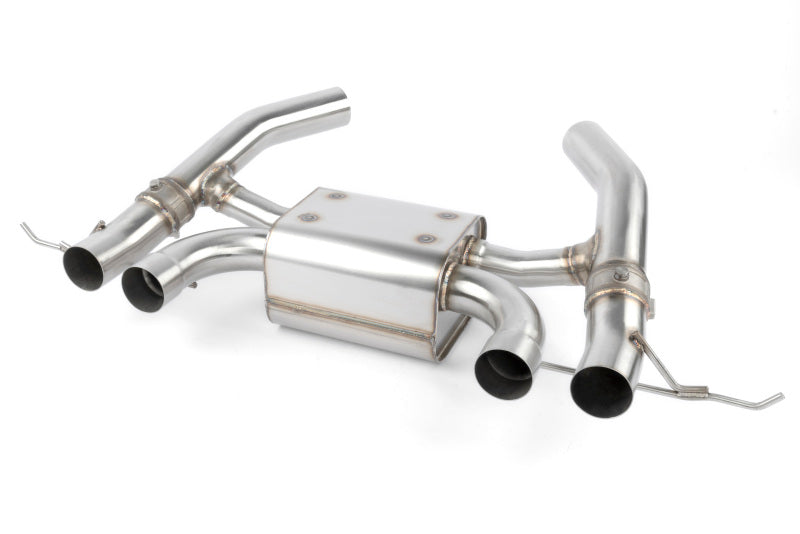 Dinan 21-27 BMW M3/M4 (G80/G82/G83) Valved Axleback Exhaust System - Polished Tips