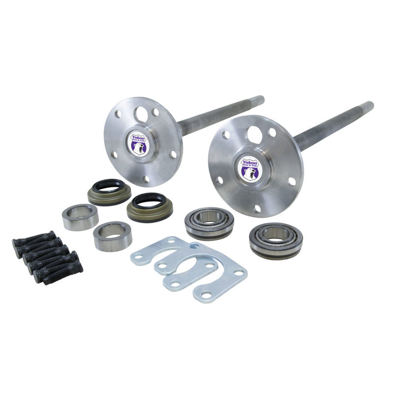 Yukon Gear & Axle YA FBRONCO-2-31 1541H Alloy Rear Axle Kit For Ford 9in Bronco From 66-75 with 31 Splines