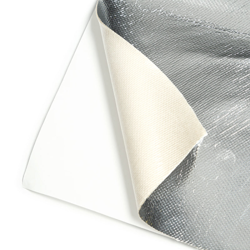Mishimoto Aluminum Silica Heat Barrier W/ Adhesive Backing, 12in x 24in - #MMHP-ASHB-1224