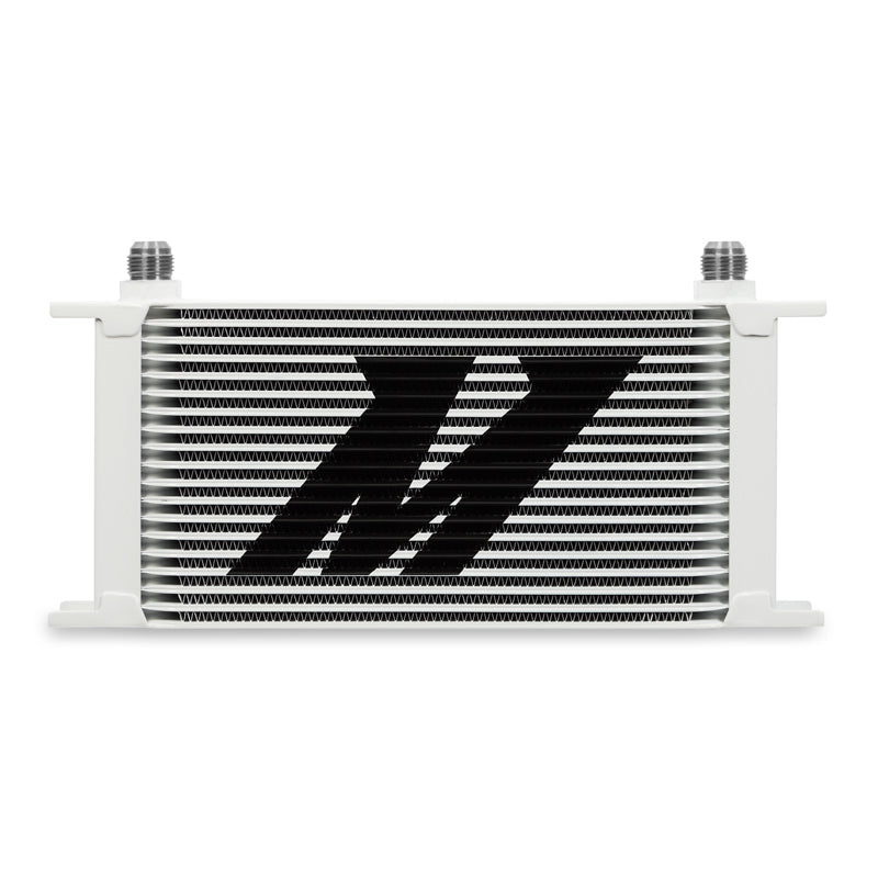 Mishimoto Universal 19 Row Oil Cooler Kit - White - #MMOC-19WT
