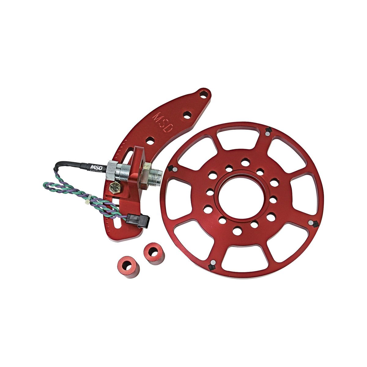 MSD 8633 Crank Trigger Wheel Kit - Flying Magnet - for Chrysler Small Block - 7.25 in.