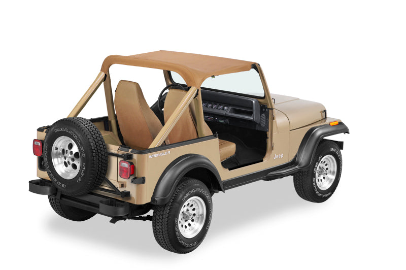 Bestop 92-95 Jeep Wrangler YJ Strapless Targa Bikini (Spice)