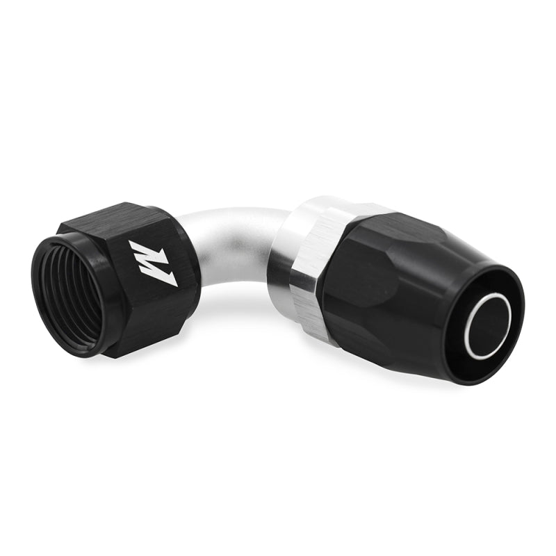 Mishimoto Aluminum -6AN 90 Degree Fitting - Black - #MMFT-SW-06-90
