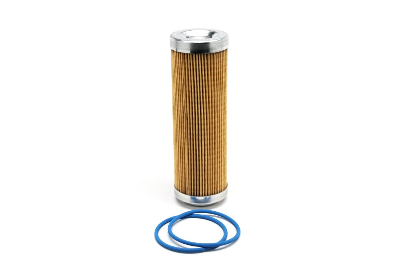 Fuelab 71805 10 Micron Paper Replacement Element - 5in w/2 O-Rings & Instructions