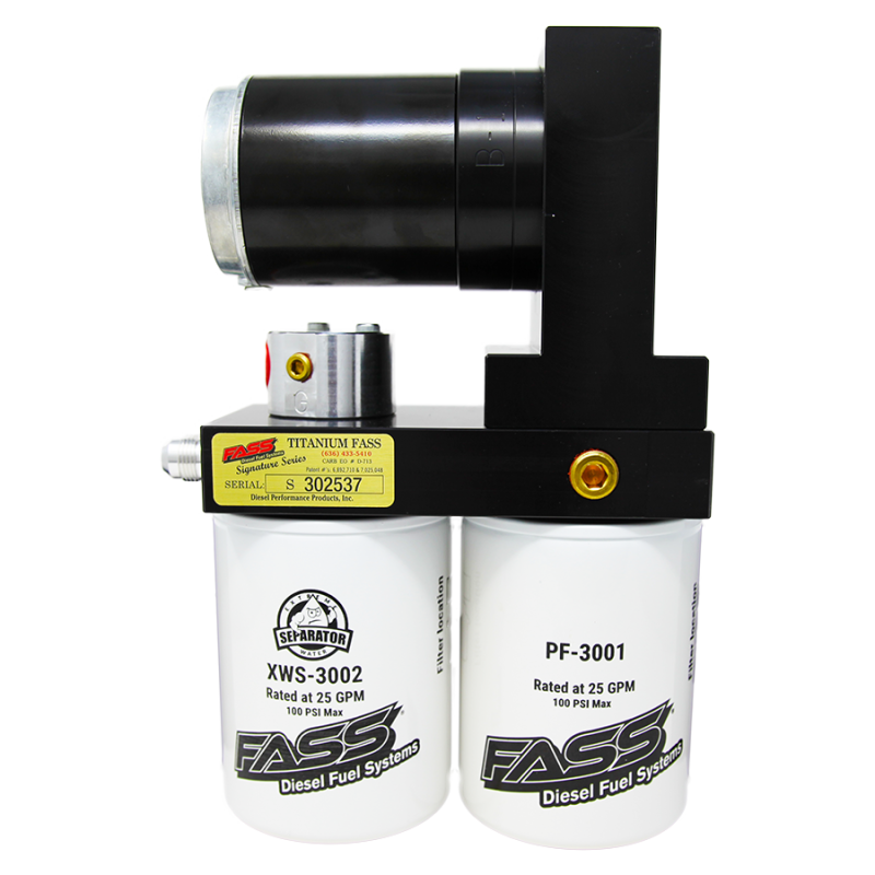 FASS Titanium Signature Series 100GPH Fuel System for Dodge/RAM 1989-1993 Cummins 5.9L 12 Valve