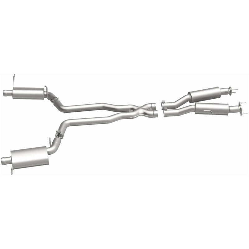 MagnaFlow 15064 12 Jeep Grand Cherokee V8 6.4L Dual Split Rear Exit Stainless Cat Back Performance Exhaust - #15064