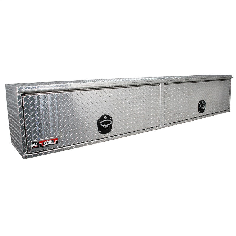 Westin 80-HTB96 Brute HD Top Sider 13 in x 96 in with flip up Doors Aluminum