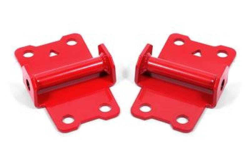 BMR 1982-1992 F-Body Motor Mount Kit, Lower Solid - Red