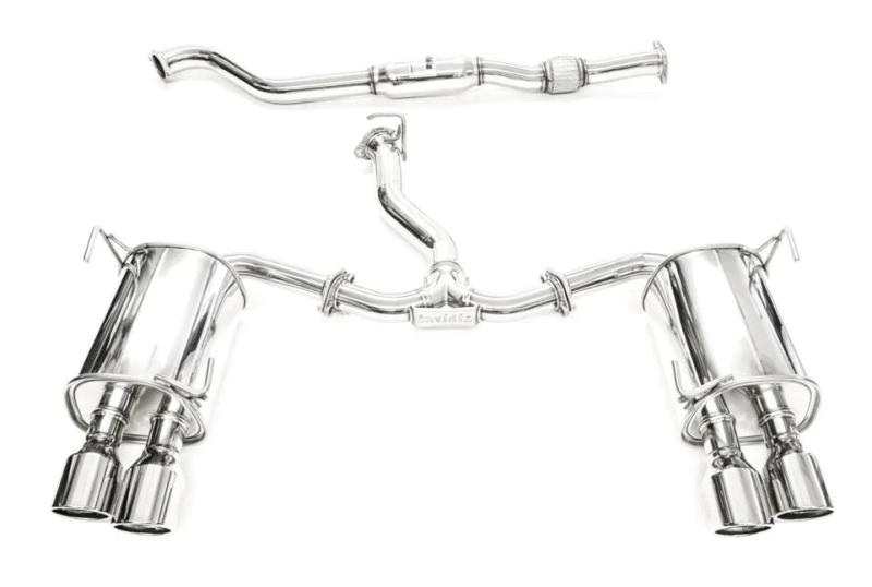 Invidia HS22WRXG3S 22-Up Subaru WRX Q300 Quad S.S.Tips Cat-back Exhaust