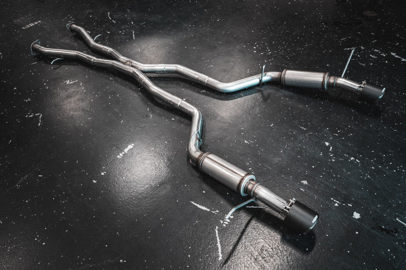 MBRP S5105AL 18-23 Dodge Durango SRT 6.4L Armor Lite AL Steel 3in Cat Back Exhaust Dual Rear Exit w/ SS Tips - #S5105AL