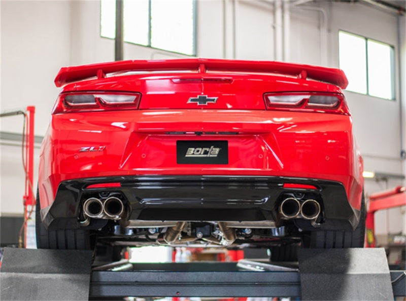 Borla 140727 2017+ Chevy Camaro ZL1 6.2 ATAK Catback Exhaust w/ Dual Split Rear Exit - #140727