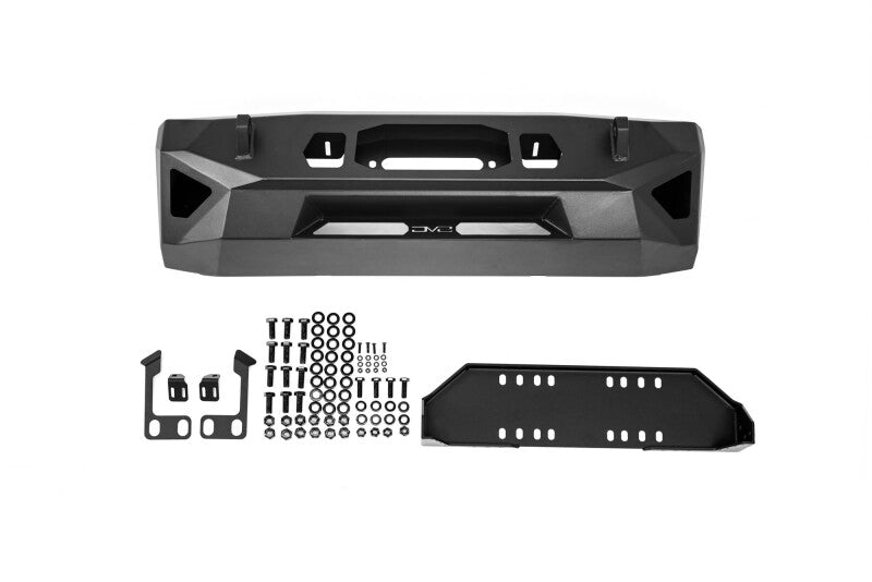 DV8 Offroad 2025 Toyota 4Runner Front Bumper w/ Centric Winch - #FBTF3-03