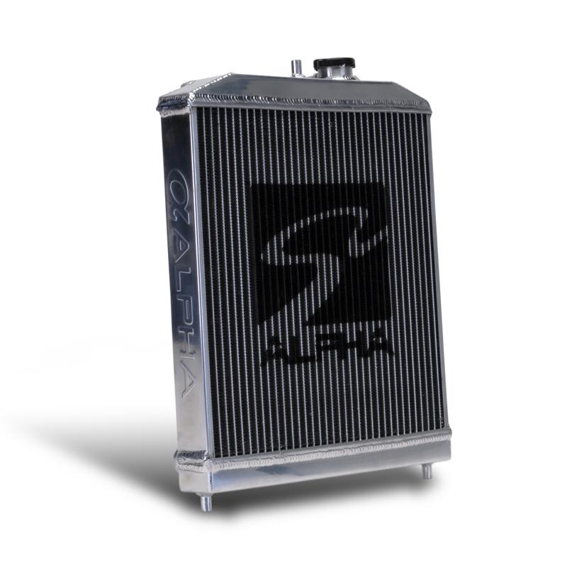 Skunk2 Alpha Series 92-00 Honda Civic Radiator (Half Size) (Dual Core) (Manual Trans.)