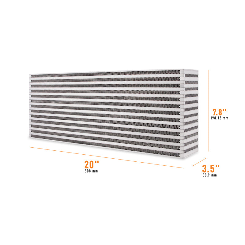 Mishimoto Universal Air-to-Air Intercooler Core - 20in / 7.8in / 3.5in - #MMUIC-14