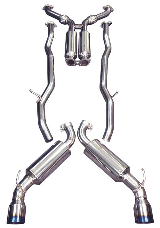 Injen 13-20 Subaru BRZ/Toyota 86 2.0L 4cyl SS CB Exhaust w/ Dual Injen Embossed Muffler - #SES1230TT