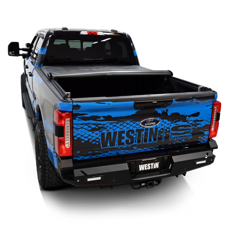Westin 19-11005 Soft Roll Tonneau Cover for 2017-2026 Ford F-250 / F-350 Super Duty 6.75 ft Bed Black