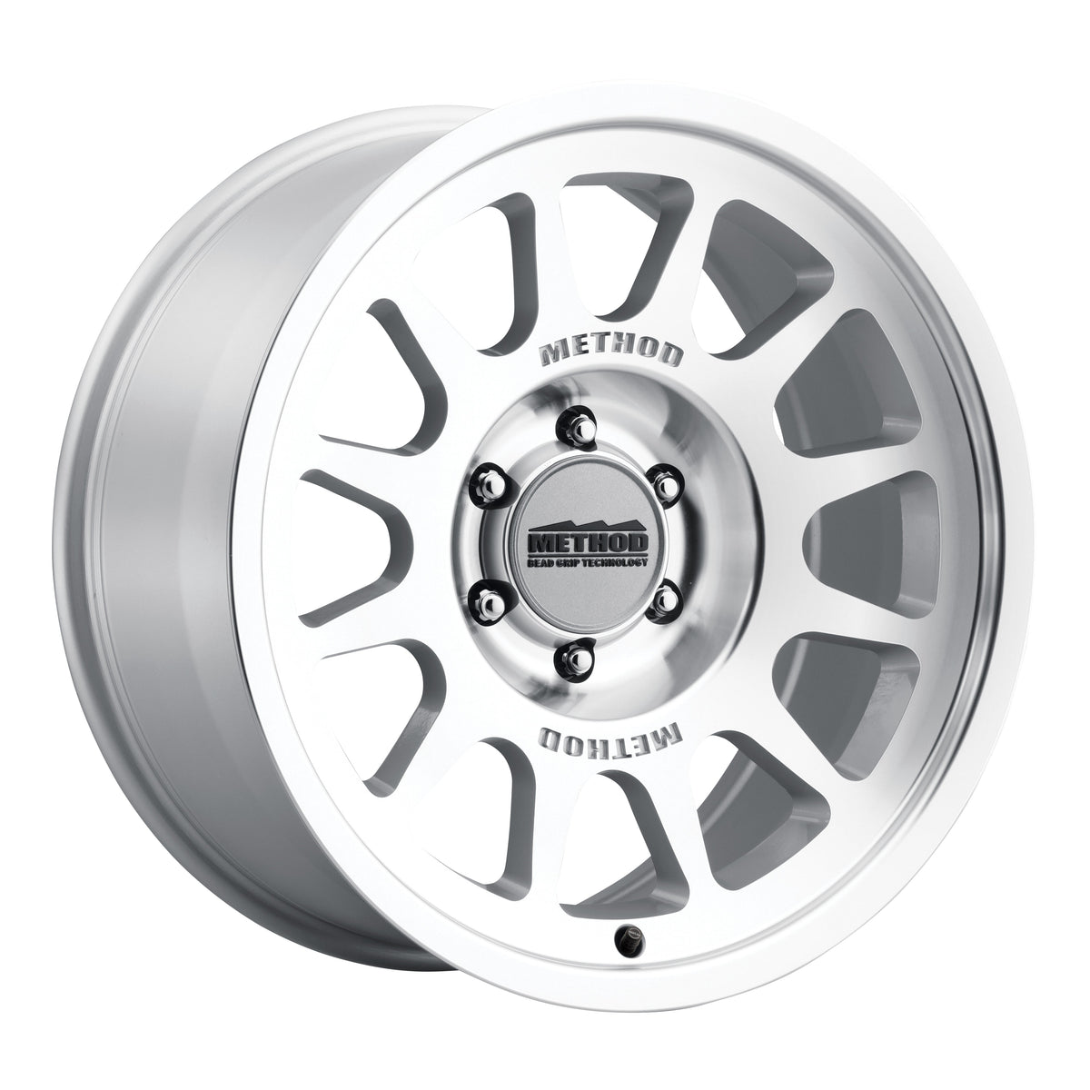 Method MR703 Bead Grip 17x8.5 +35mm Offset 6x5.5 106.25mm CB Machined - Clear Coat Wheel