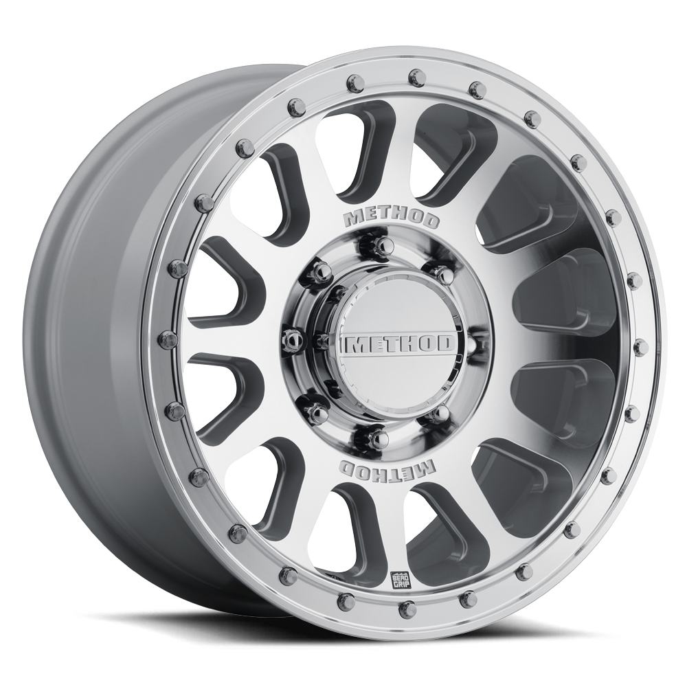 Method MR709 HD Bead Grip 20x 9in / ET12 / 8x170 BP / 125mm Bore - Machined Wheel