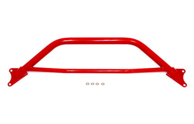 BMR 2005-2014 S197 Mustang V8 without Plenum Cover Strut Tower Brace - Red