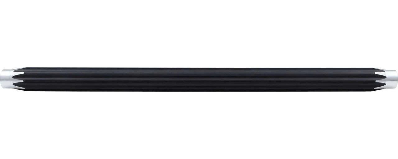 QuickCar Suspension Tube Scalloped 18" Black