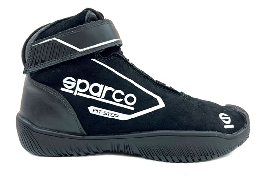 Sparco Shoe Pit Stop 2 Black - Size 11.5
