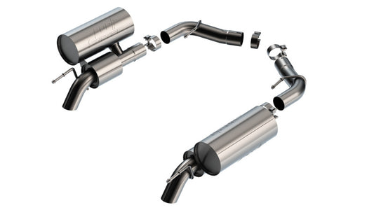 Borla 11990 22-23 Jeep Grand Wagoneer 6.4L V8 2.75in S-TYPE SR Turndown Tip Axleback Exhaust - #11990