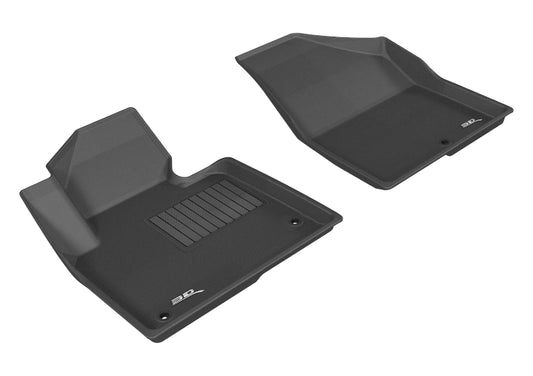 3D MAXpider Kagu Front Floor Mats for 2013-2019 Hyundai Santa Fe/Santa Fe XL