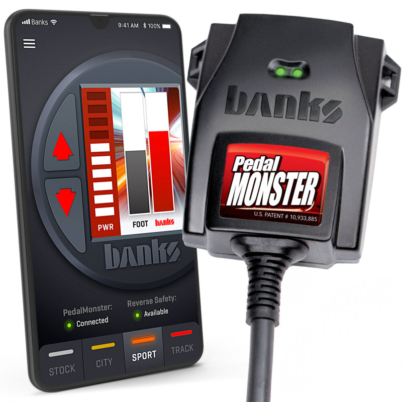 Banks Power Pedal Monster® Kit, Molex MX64, 6 Way, Stand Alone, For Use With Phone