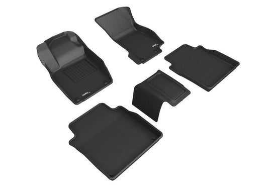 3D MAXpider Kagu Front & Rear Floor Mats for 2019-2026 Audi A8 L