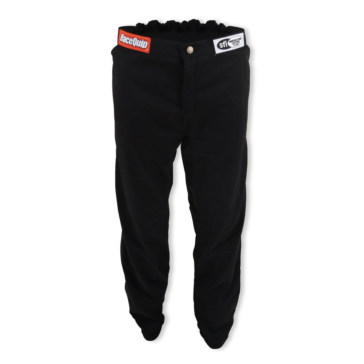 RaceQuip 112005 Black SFI-1 1-Layer Pants Large