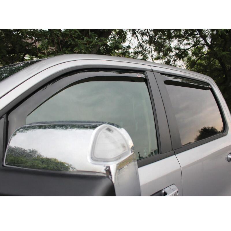 Westin 72-35407 In-Channel Wind Deflector 4-Piece for 2019-2026 Ram 1500 Crew Cab Smoke