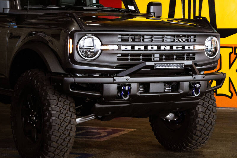 DV8 Offroad 21-22 Ford Bronco Factory Modular Front Bumper Bull Bar - #LBBR-04