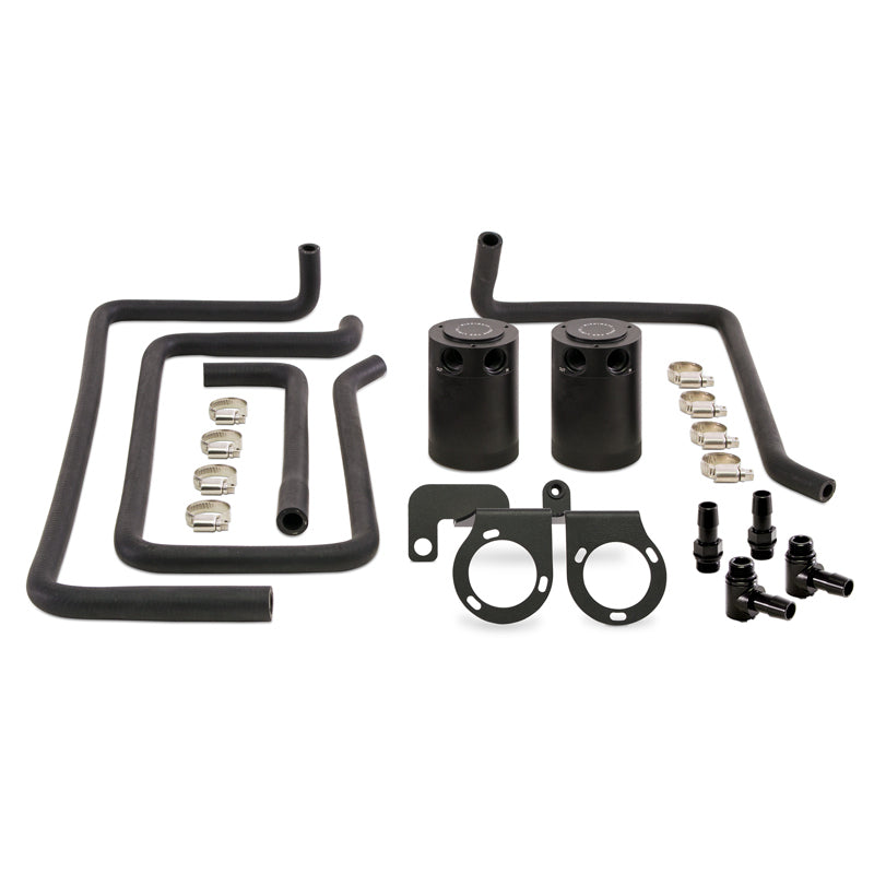 Mishimoto 09+ Nissan 370Z Direct Fit Baffled Oil Catch Can - Black - #MMBCC-370Z-09PBE
