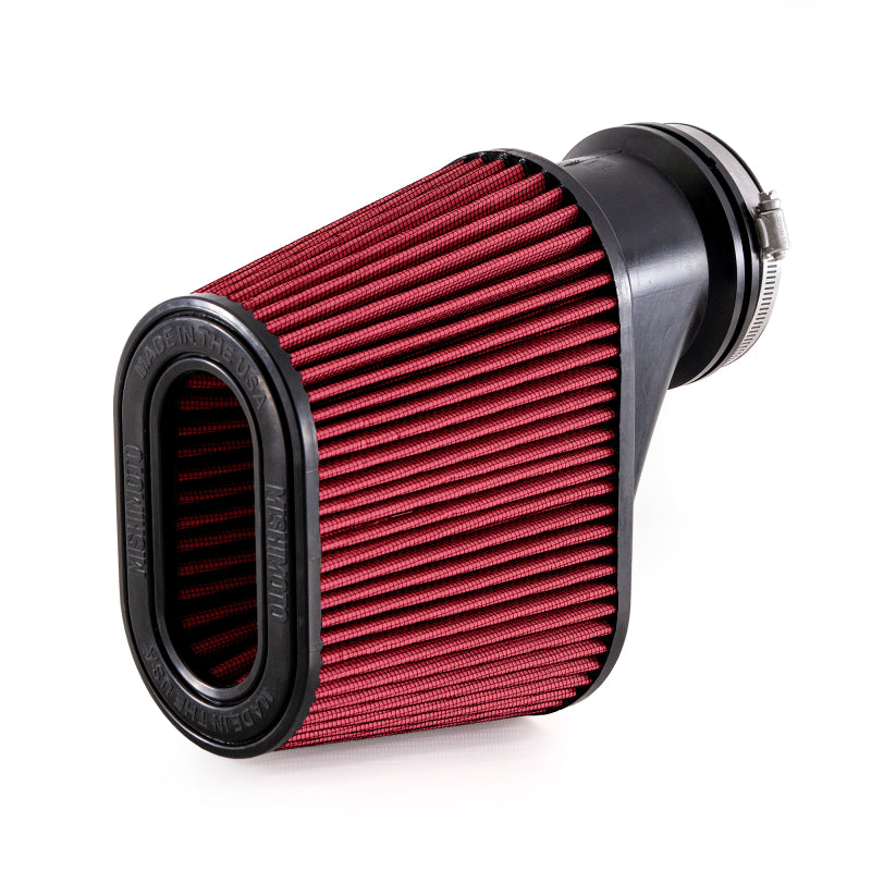Mishimoto Performance Air Filter - 3.86in Inlet / 7.2in Length w/ Inlet Stack - #MMAF-38672S