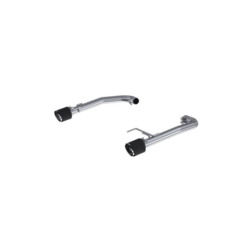 MBRP Mustang T304 2.5in Axle Back w/ Dual CF SS Tips - T304