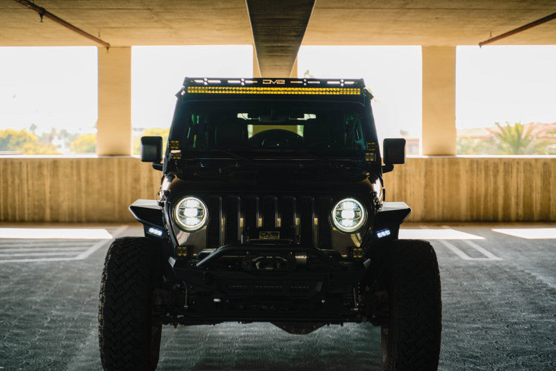 DV8 Offroad 2018+ Jeep Wrangler JLO A Pillar Dual Light Pod Mounts - #LBJL-11