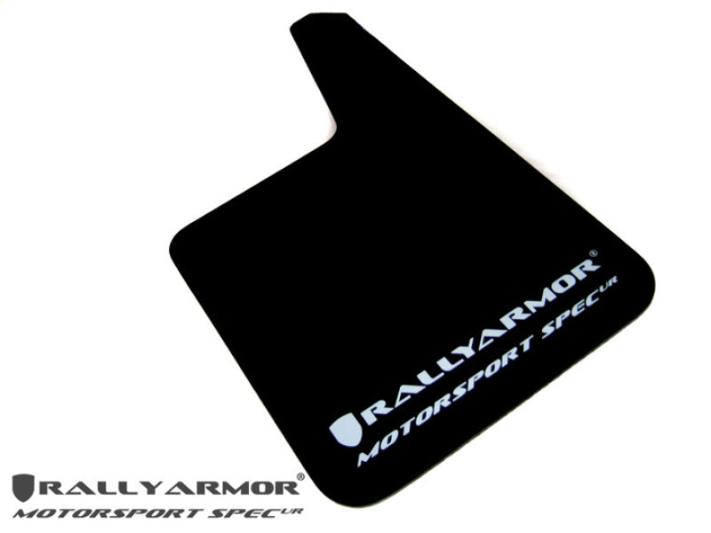Rally Armor UR Mud Flaps - Universal - Red/White Logo - #MF20-MSUR-RD/WH