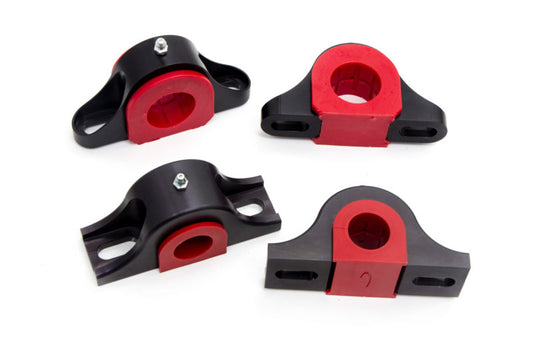 UMI Performance 9004845-R Aluminum Sway Bar Mounts for 35mm/22mm Sway Bars Red