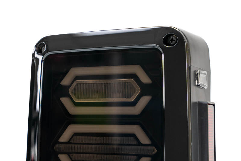 DV8 Offroad 07-18 Jeep Wrangler JK Octagon LED Tail Light - #TLJK-02