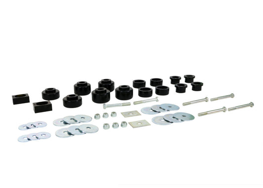 Whiteline W93552 Body Mount Bushing Set for 1997-2003 Ford F-150, 1997-1999 Ford F-250