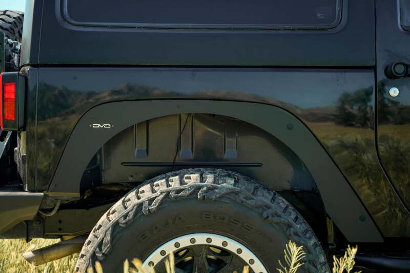 DV8 Offroad 07-18 Jeep Wrangler JK Fender Flare Deletes - #FDJK-08