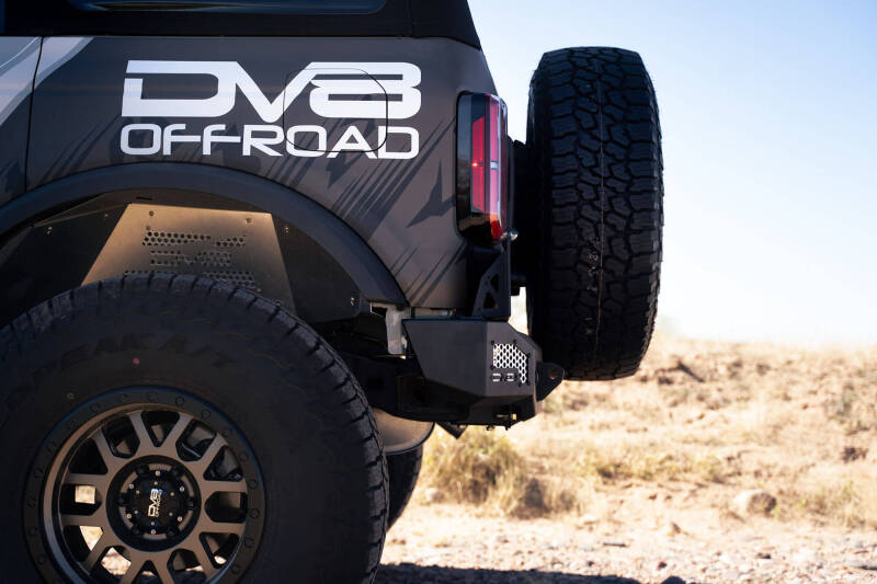 DV8 Offroad 21-22 Ford Bronco MTO Series Rear Bumper - #RBBR-01