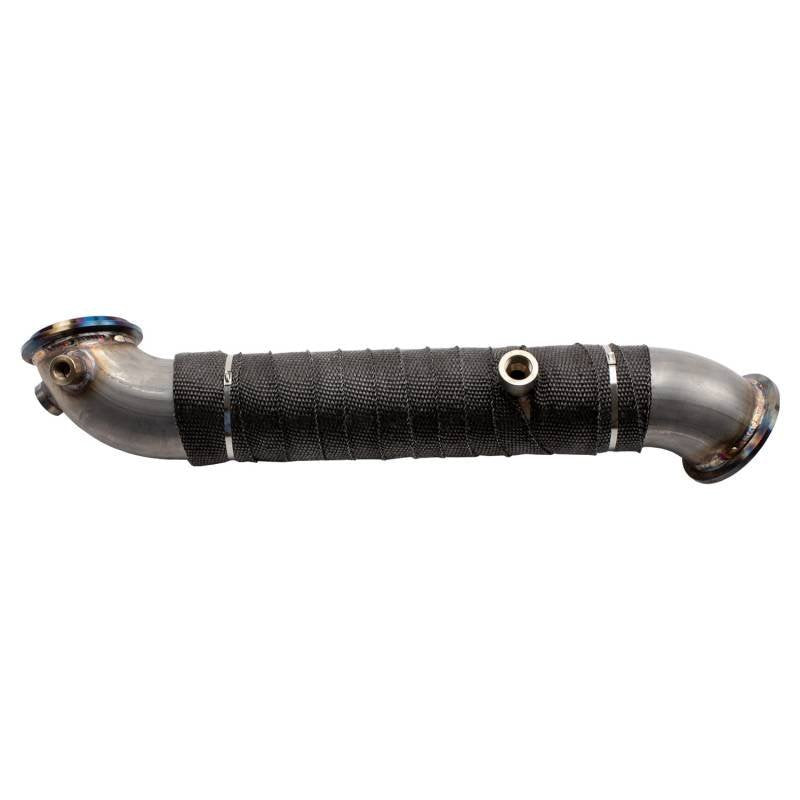 Wehrli Custom Fabrication WCF100704 3in Stainless Down Pipe (V-Band Style) for 2011-2016 Chevrolet Silverado / GMC Sierra 2500 HD / 3500 HD 6.6L LML Duramax