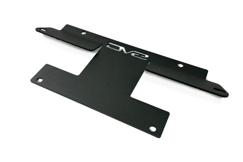 DV8 Offroad 21-22 Ford Bronco Factory Front Bumper Licence Relocation Bracket - Front - #LPBR-01