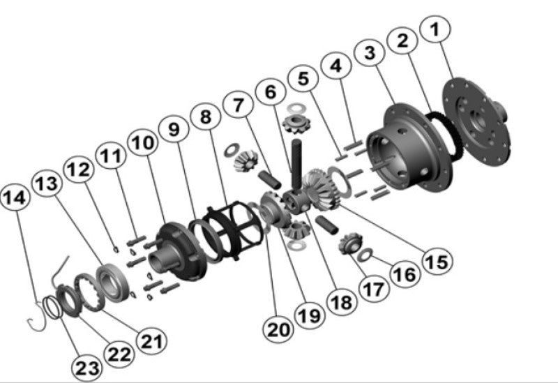 ARB Diff Parts & Components 120601SP