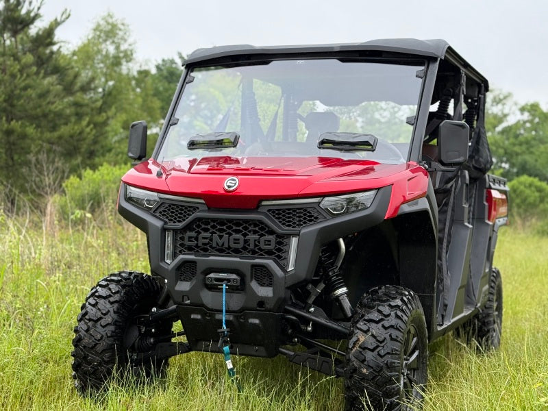 Seizmik 25+ CFMOTO U10/10 XL Pro Toolless Windshield - UV 50-55332KIT